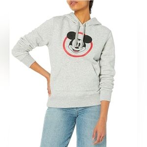 Disney Light Gray Mickey Mouse Hoodie